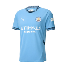 Manchester City Thuis Shirt 24/25 Volwassenen Blauw (775075-01)